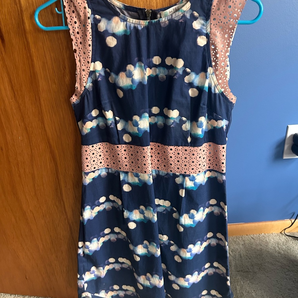 Stylish Navy and Pink Women’s Dress
